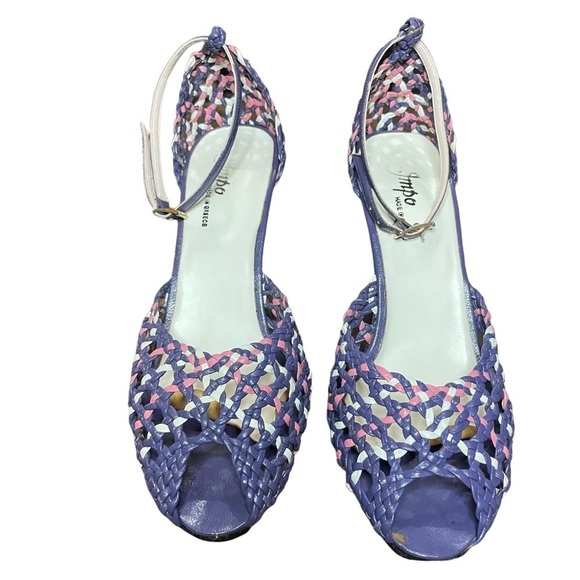 Impo Shoes Vintage Impo Woven Heels Poshmark